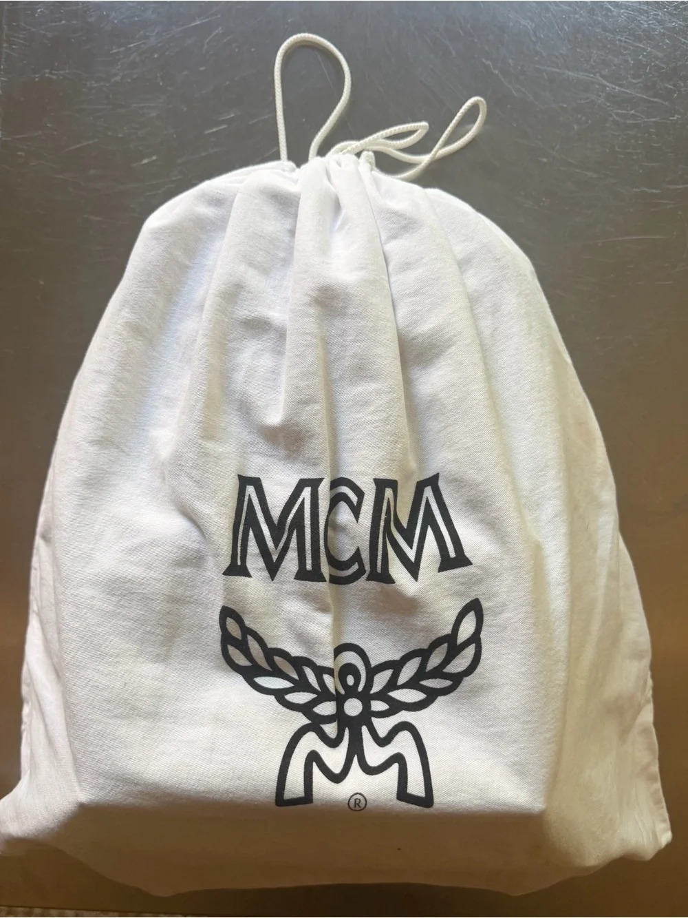 MCM backpack cognac